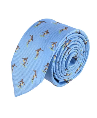 Trafalgar Men's Raglan Surfing Novelty Silk Necktie