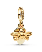 Pandora 14K Gold-Plated Glow-in-the-dark Firefly Dangle Charm