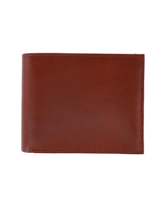 Trafalgar Men's Orion Leather Bi-Fold 8 Slot Wallet