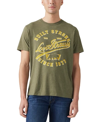 Levi's Men's Americana Short Sleeve Logo Graphic T-Shirt