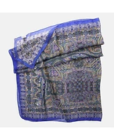 Ambra - Large Silk Scarf Shawl for Women