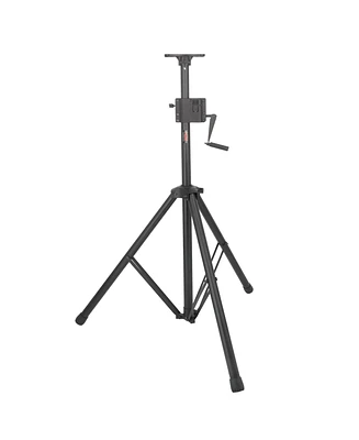 5 Core Speaker Stand Tripod Crank Up Height Adjustable Tall Heavy Duty Dj Light Floor Stands Universal 35mm Pole Mount Pa Studio Monitor Support