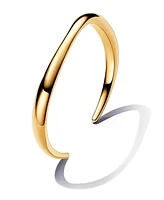 Pandora 14k Gold-plated Shaped Open Bangle