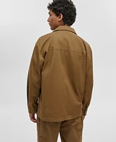 Mode of One Men's Relaxed-Fit Utility Shirt Jacket