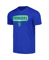 Adidas Men's Blue Seattle Sounders Fc Local Pop Aeroready T-Shirt