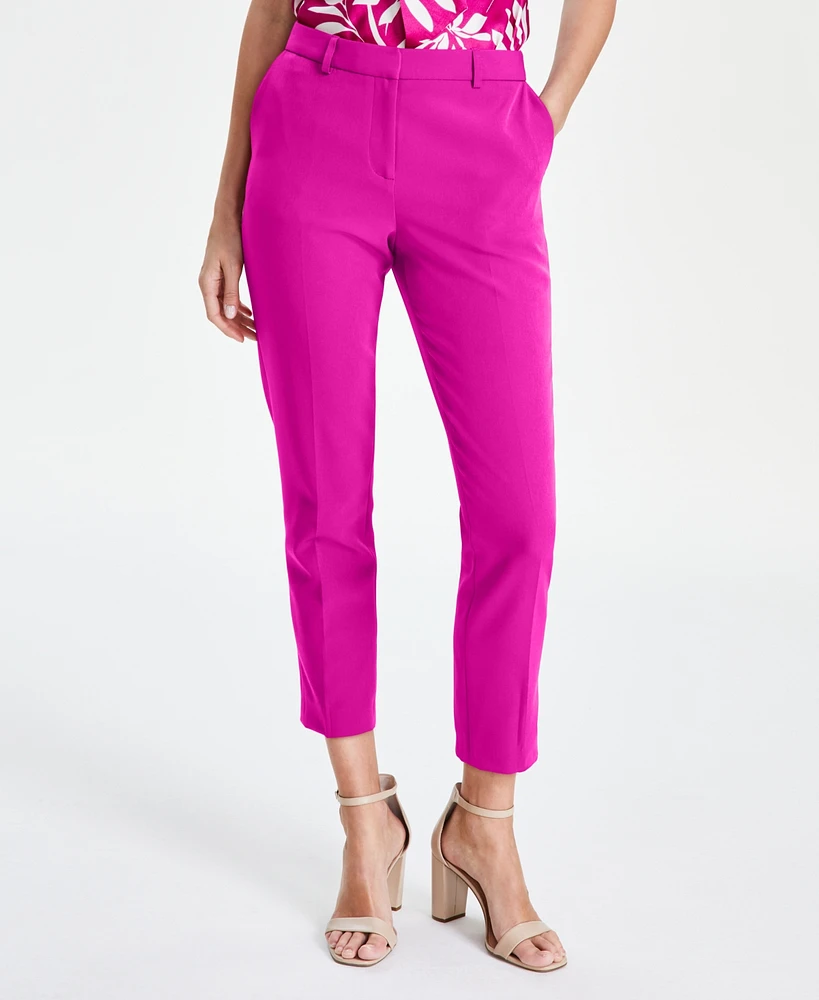 Tahari Asl Women's Slim-Leg Ankle Pants