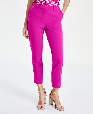 Tahari Asl Women's Slim-Leg Ankle Pants