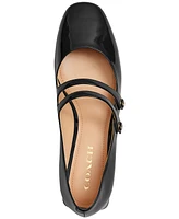 Coach Women's Angelina Double Buckle Mary Jane Pumps