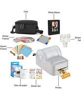 Hp Sprocket Panorama Portable Label Printer & Photo Gift Bundle