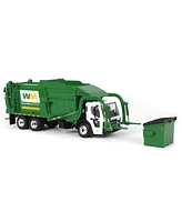 First Gear 1/64 Mack Lr with McNeilus Meridian Front Loader & Dumpster, Waste Management Truck