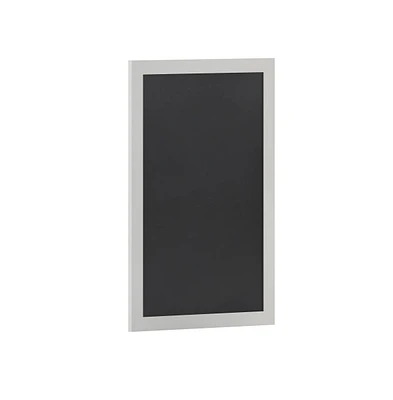 Hbcy Creations Wall Mounted Magnetic Chalkboard with Wooden Frame