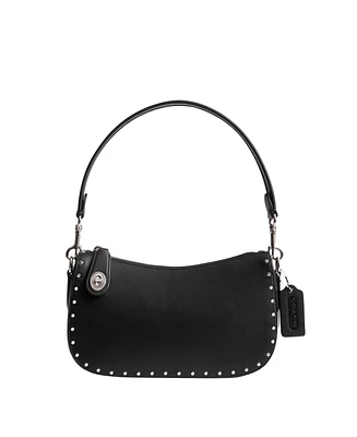 Coach Rivets with Swinger Leather Bag