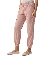 Sanctuary Women's Rebel Relaxed Tapered Cargo Pants