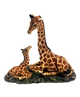 Fc Design 9.5"W Giraffe with Cub Sitting Figurine Decoration Home Decor Perfect Gift for House Warming, Holidays and Birthdays