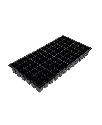 Sunpack 21 x 11in 72 Cell Square Insert Tray, Black