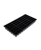 Sunpack 21 x 11in 72 Cell Square Insert Tray, Black