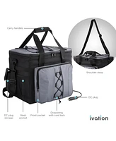 Ivation Electric Cooler Bag, 18 L Portable Thermoelectric Cooler