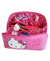 Hello Kitty Sanrio Quilted Travel Cosmetic Bag