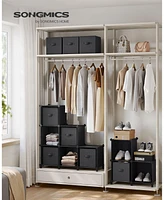 Slickblue Cube Storage Organizer with Storage Boxes, Customizable Shape, Bedroom, Living Room-9 Cubes
