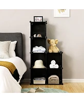 Slickblue Storage Cube Organizer, Diy Closet Cabinet Chests Space-saving