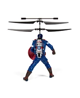 World Tech Toys Marvel Avengers Captain America Flying Figure Ir Helicopter