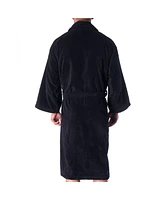 Alpine Swiss Pure Cotton Men Terry Cloth Bathrobe Super Absorbent Hotel Spa Robe