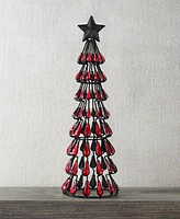 Holiday Lane Royal Holiday Gem Cone Tree Tabletop Decor, Created for Macy's