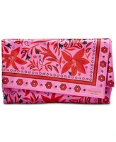 kate spade new york Fold Bandana Printed Fabric Clutch