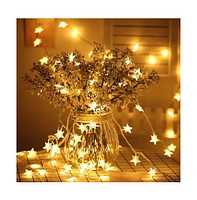 Twinkle Star Star String Lights Halloween Christmas Waterproof Decor