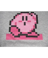 Kirby Boys Pixel Athletic Heather Long Sleeve Shirt