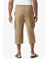 KingSize Men's Gauze Cargo Judo Shorts