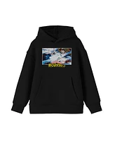 My Hero Academia Boys All Might Vs For One Youth Black Graphic Hoodie