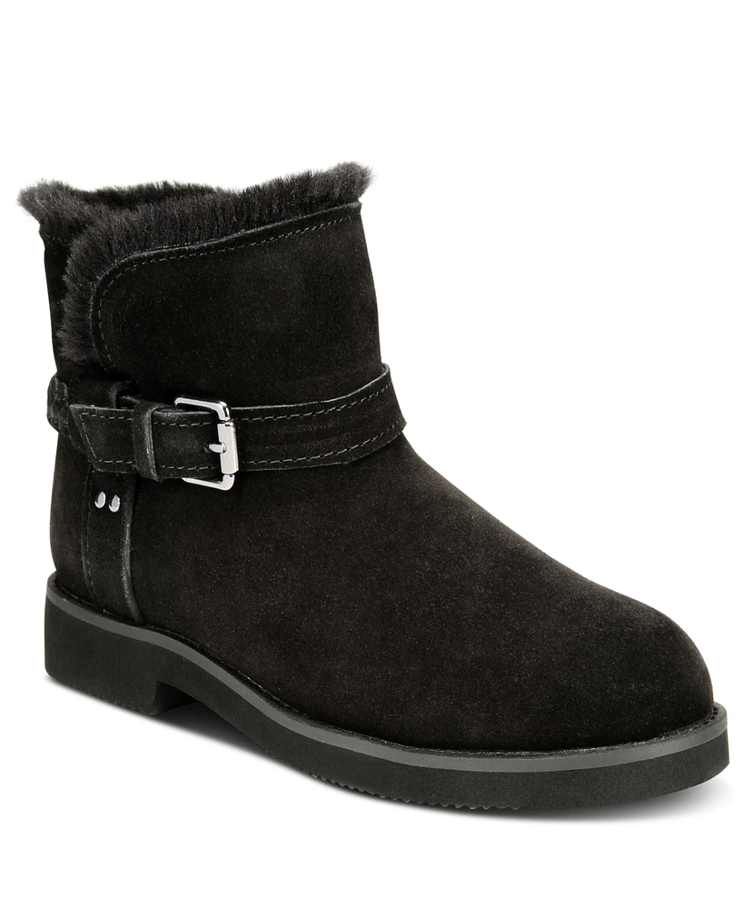 Style & Co Women's Korri Pull-On Buckled Winter Booties, Created for Macy's