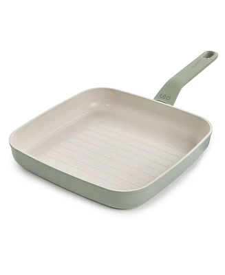 BergHOFF Balance Non-stick Ceramic Grill Pan 10", Recycled Aluminum