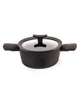 BergHOFF Leo 10Pc Non-stick Ceramic Cookware Set With Glass Lid