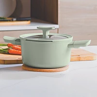 BergHOFF Balance 3Pc Non-stick Ceramic Steamer Set, Recycled Aluminum