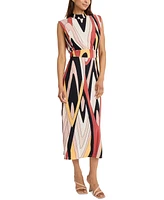 Donna Morgan Women's Printed Maxi Dress