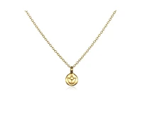 Satya Jewelry Mini Gold Lotus Necklace