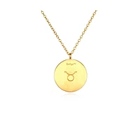 Satya Jewelry Taurus Zodiac Necklace