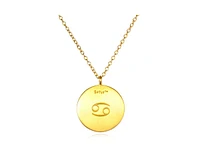 Satya Jewelry Cancer Zodiac Necklace