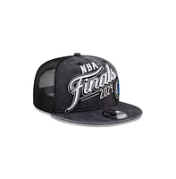 New Era Men's Black Dallas Mavericks 2024 Western Conference Champions Locker Room 9FIFTY Snapback Hat