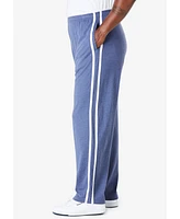 KingSize Men's Striped Lightweight Sweatpants