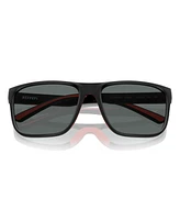Scuderia Ferrari Men's Polarized Sunglasses, FZ6002U