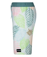 Hurley Big Boys Washed Pineapple Pull-On Swim Shorts