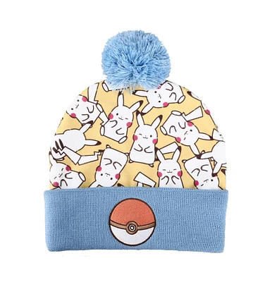 Pokemon Men's Pikachu Aop Knit Cap