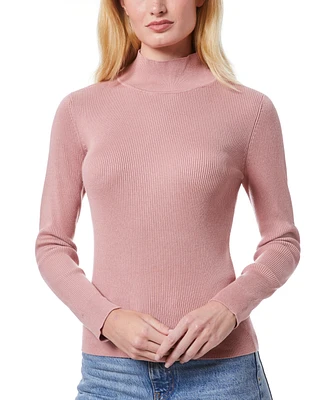 Melissa Paige Women's Ribbed Mock-Neck Sweater