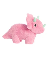 Aurora Small Trix Triceratops Eco Nation Eco-Friendly Plush Toy Pink 6"