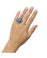 Jessica Simpson Women's Turquoise Stone Ring