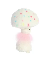 Aurora Small Vanilla Cupcake Fungi Friends Vibrant Plush Toy White 9"