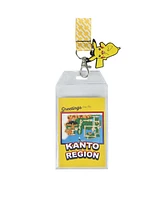 Pokemon Pikachu Yellow Kanto Region First Partner Lanyard